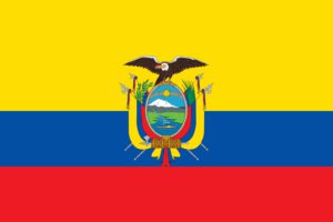 Bandera Ecuador