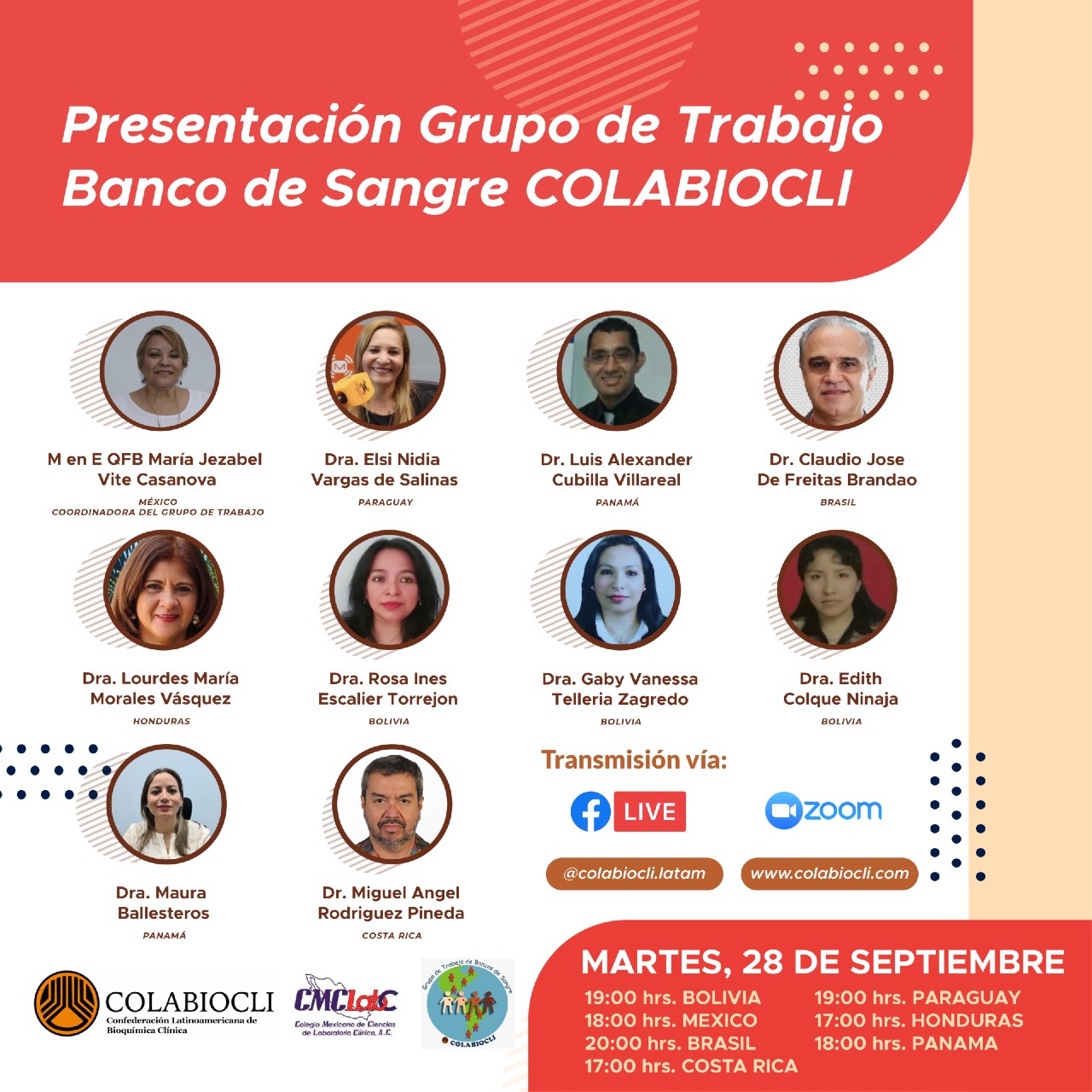 Presentación Grupo de Trabajo Banco de Sangre COLABIOCLI