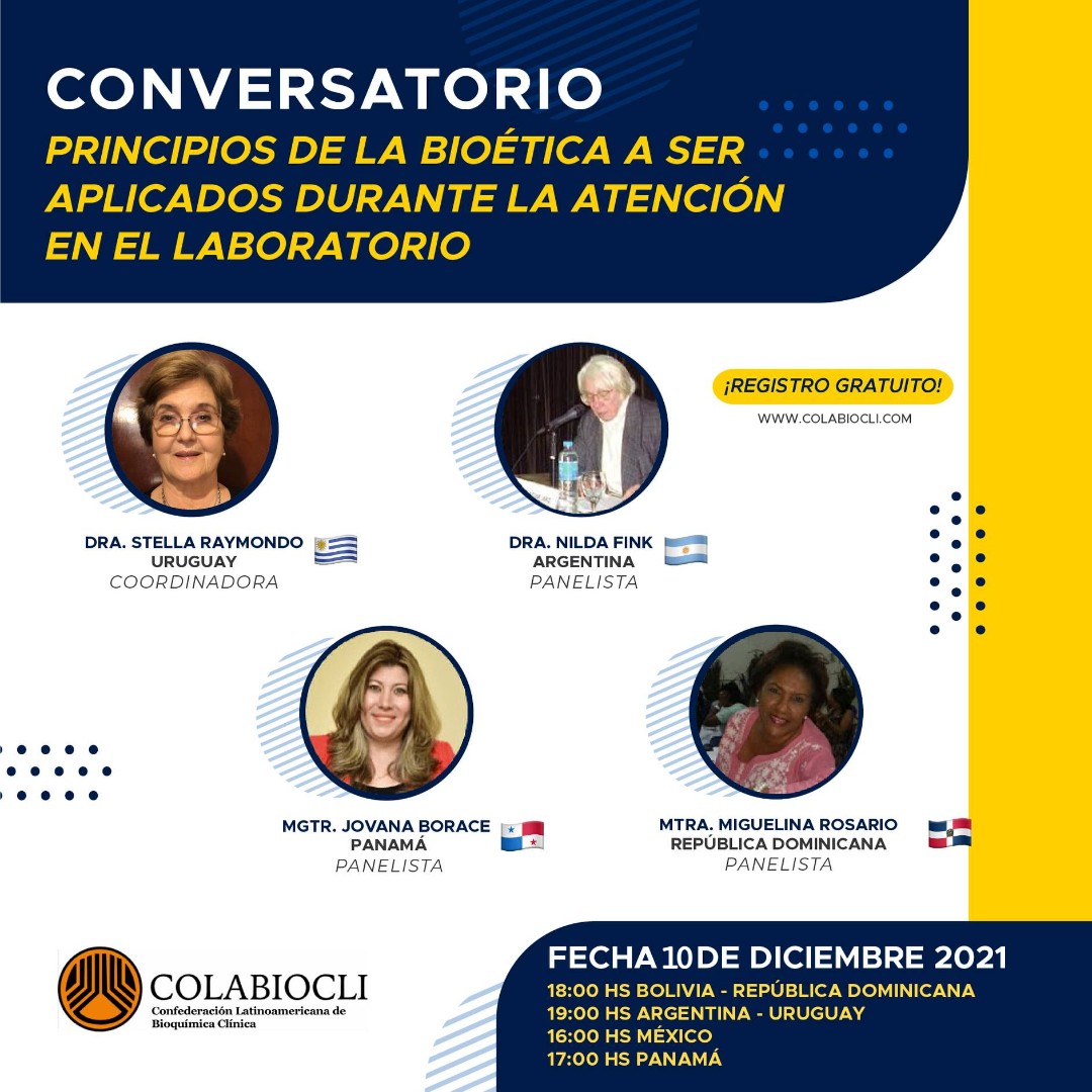 PRINCIPIOS DE LA BIOÉTICA A SER APLICADOS DURANTE LA ATENCIÓN EN EL LABORATORIO