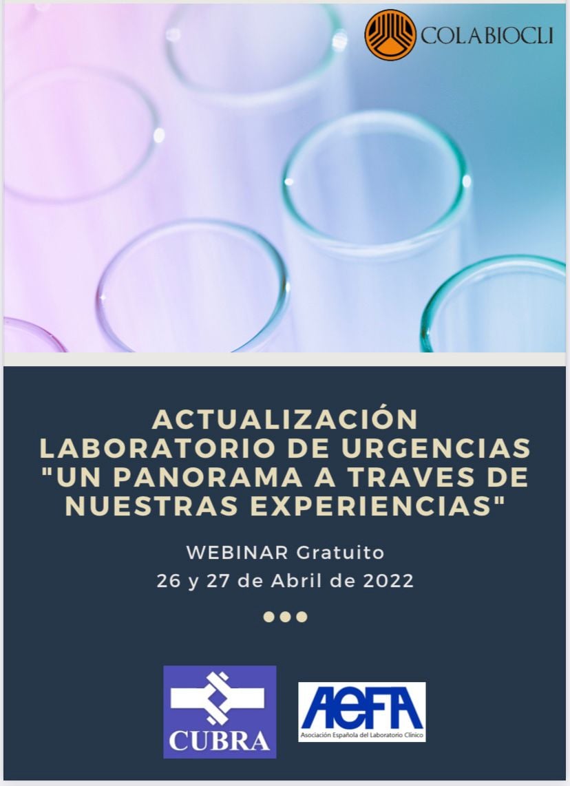 Actualización en el laboratorio de urgencias. Un panorama a través de nuestras experiencias