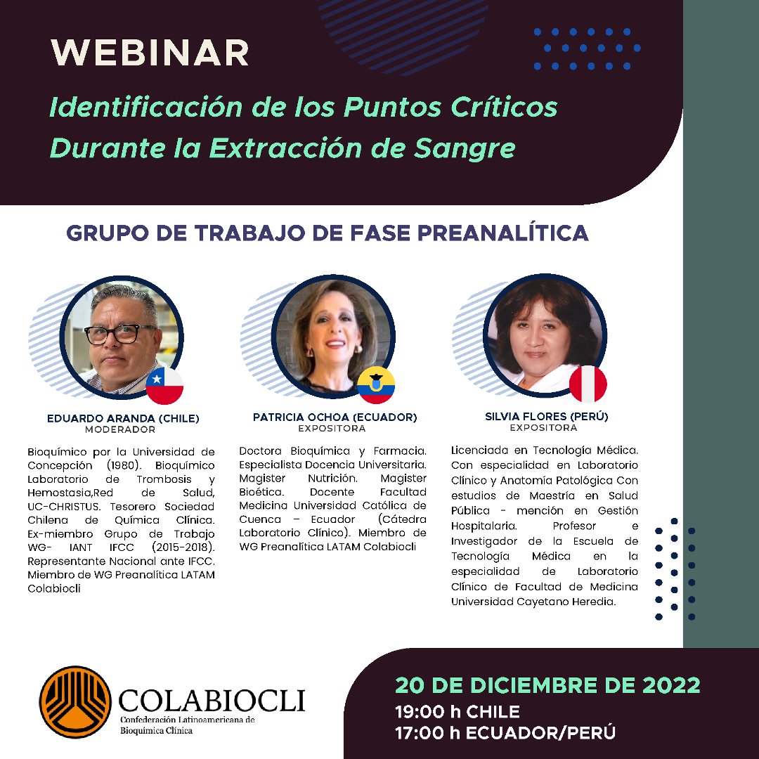 Webinar Identificación de los Puntos Críticos Durante la Extracción de Sangre