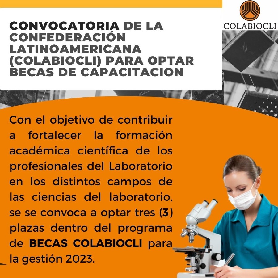 Becas COLABIOCLI 2023