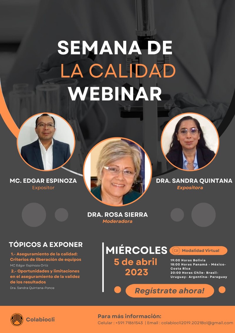 Webinar Semana de la Calidad