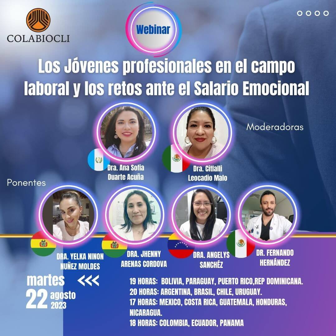 Webinar Los Jóvenes profesionales en el campo laboral y los retos ante el Salario Emocional