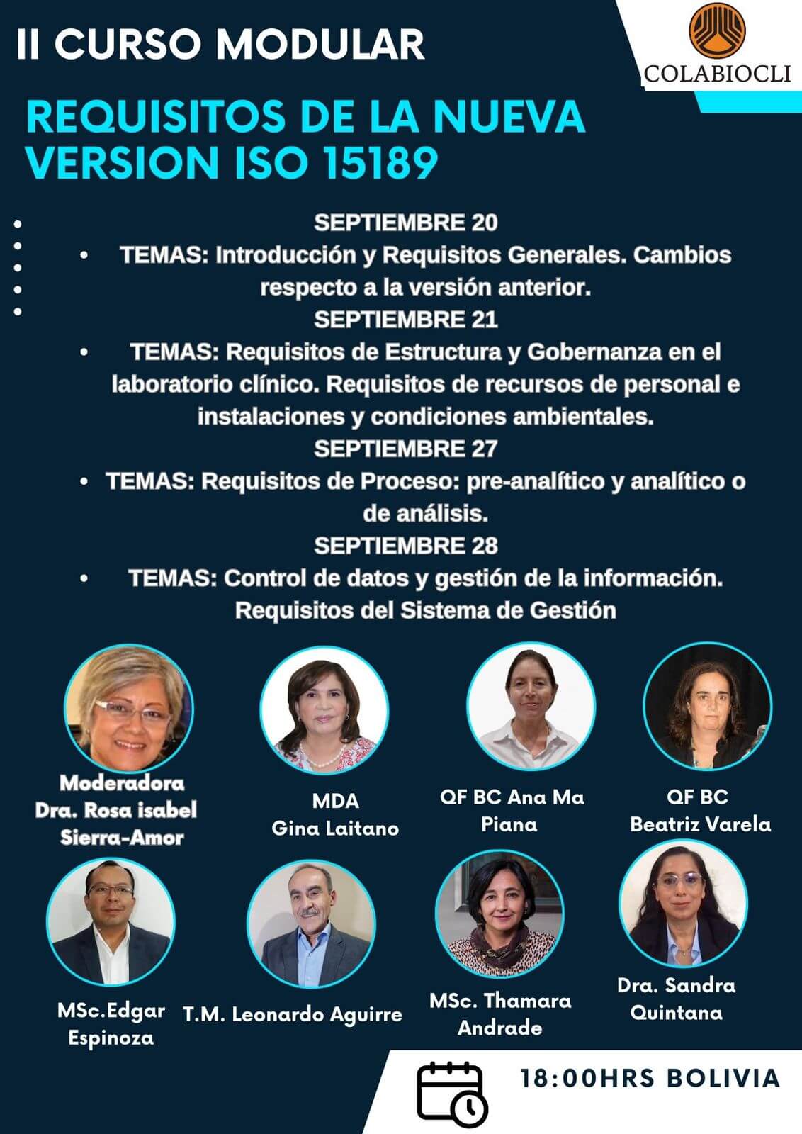 II Curso Modular: Requisitos De La Nueva Versión ISO 15189