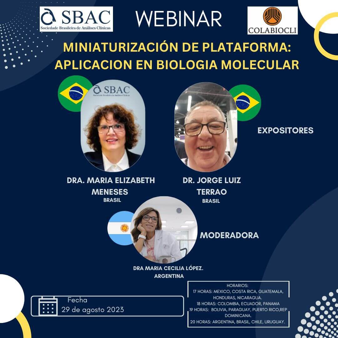 Webinar Miniaturización de Plataforma: Aplicación en Biología Molecular