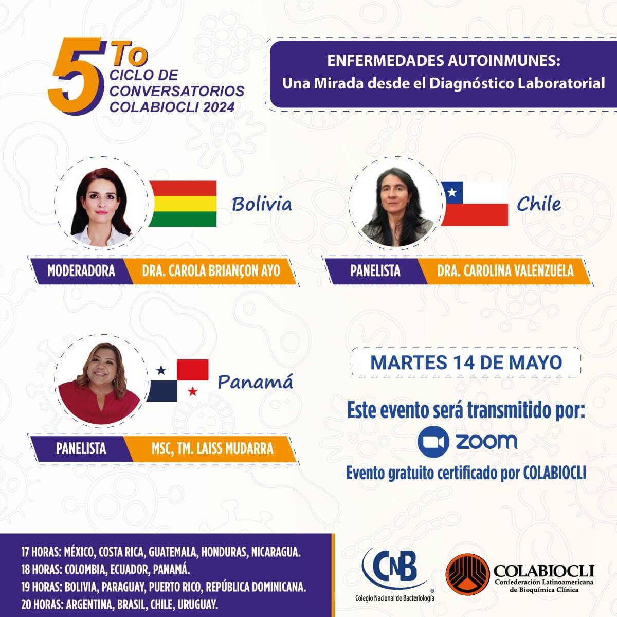 Conversatorio ENFERMEDADES AUTOINMUNES: Una Mirada desde el Diagnóstico Laboratorial