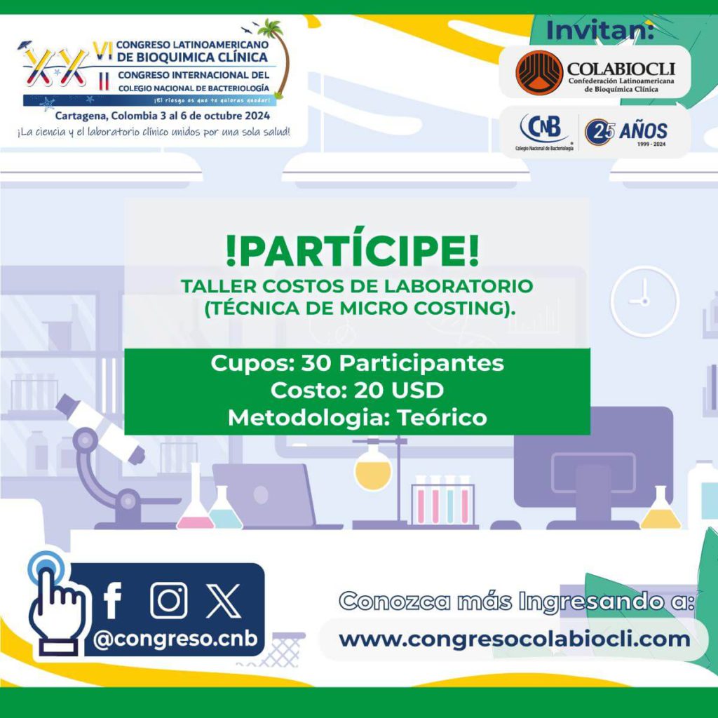 Taller Costos de Laboratorio (Técnica de Micro Costing)
