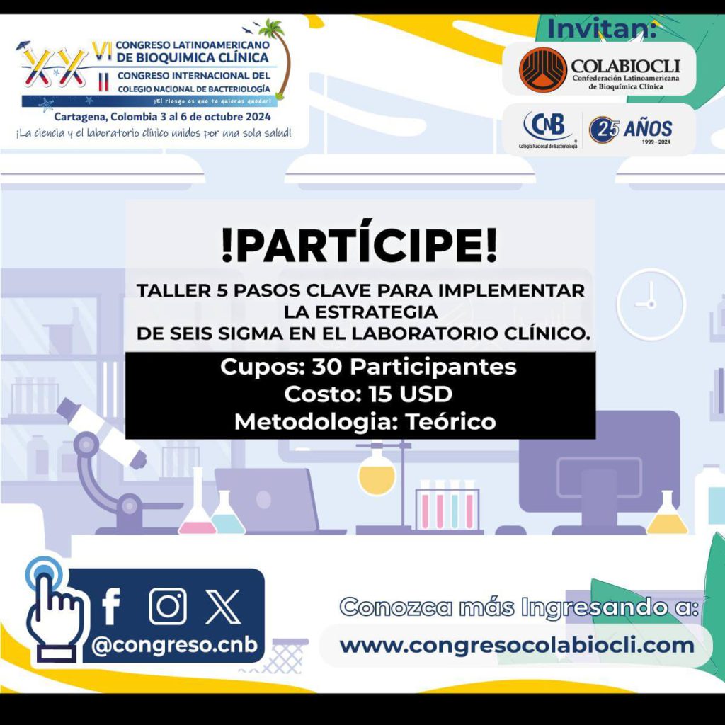 Taller 5 Pasos Clave para Implementar la Estrategia de Seis Sigma en el Laboratorio Clínico