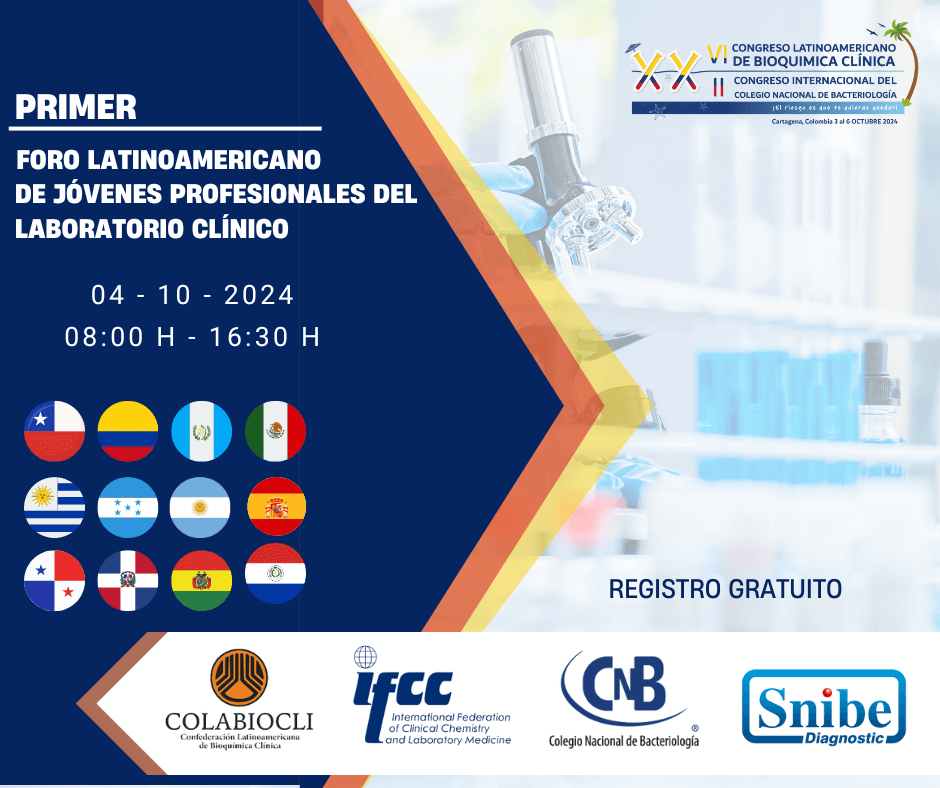 Primer Foro Latinoamericano de Jóvenes Profesionales del Laboratorio Clínico 2024
