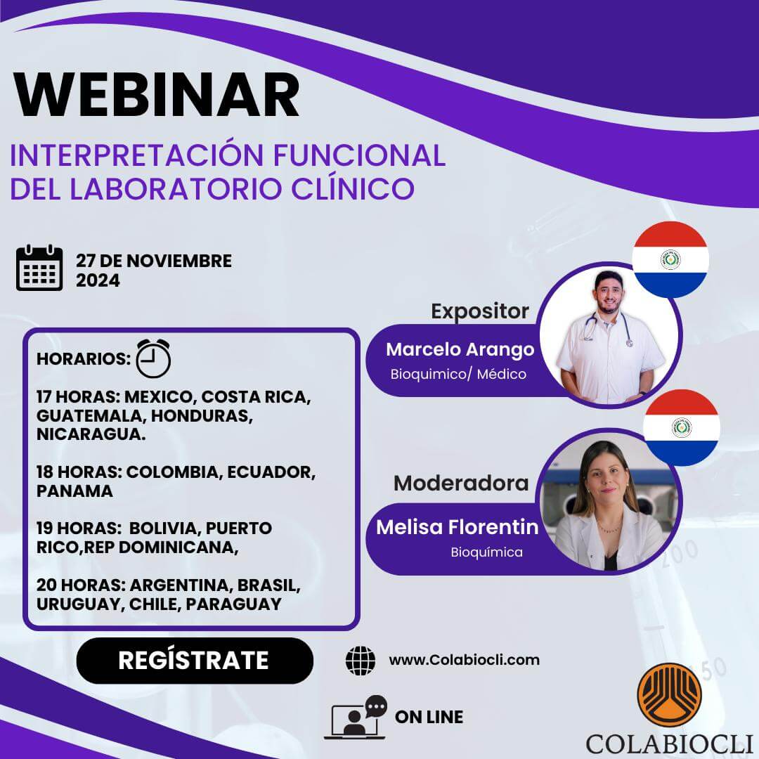 Webinar Interpretación Funcional del Laboratorio Clínico